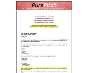 Pure Pitch Method – Master Absolute Pitch & Relative Pitch