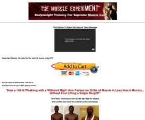 How To Build Muscle Without Weights: Discover The Lost Secrets of Bodyweight Training