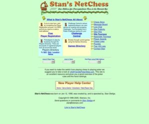 Stan’s NetChess – Your Address for Correspondence Chess in the Internet Age