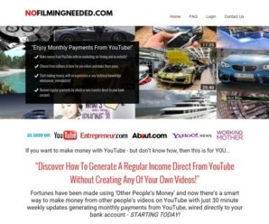 Make Money From Youtube With No Filming, No Marketing And No Website!