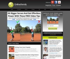 Online Tennis Instruction