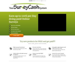 Yoursurveycashsystem The New Top Converting Survey Site On CB