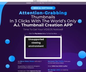 Thumbnail Blaster | The Ultimate THUMBNAIL Creation Solution – Create Attention-Grabbing Thumbnails With 3 Clicks