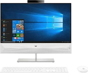 Newest HP Pavilion 23.8″ FHD IPS Touchscreen Premium All-in-One Business Desktop | Intel 6-Core i5-8400T up to 3.3GHz | 12GB RAM | 256GB SSD | Included: Wireless Mouse & Keyboard | Windows 10