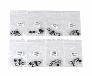 Assortment Kit to-220 Transistor 8 Types Transistor Assortment, Transistor Kit, for Audio-Video Hobby Electronics Repair