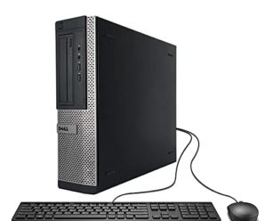 DELL OPTIPLEX 390 DT Desktop Computer, Intel Core I3-2100 3.1GHz, 8GB DDR3, 1TB, DVD, WIFI, HDMI, VGA, Bluetooth 4.0, Windows 10 Professional 64 Bit (Renewed)