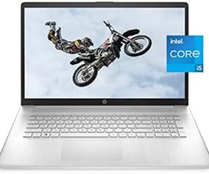 HP 17 Laptop, 11th Gen Intel Core i5-1135G7, 8 GB RAM, 256 GB SSD Storage, 17.3-inch HD+ Display, Windows 10 Home, Anti-Glare Screen, Long Battery Life, Web-cam & Dual Mics (17-cn0021nr, 2021)