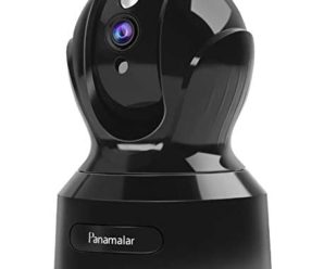 Wireless Security Camera, Panamalar 1080P HD WiFi Pet Camera 2.4G Indoor Camera for Home Security with Night Vision, 2-Way Audio, Motion Detection for Baby/Elder/Nanny Monitor, Compatible with Alexa