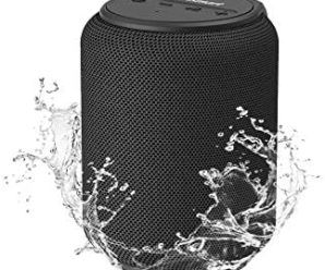 Bluetooth speakers, Tronsmart T6 Mini 15W Ultra Portable Speaker with 24 Hours Playtime, Good Bass, IPX6 Waterproof, Bluetooth 5.0, Wireless Stereo Pairing, Voice Assistant, Built-in Microphone, Alexa