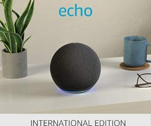 All-new Echo (4th generation) International Version | With premium sound, smart home hub and Alexa | Charcoal