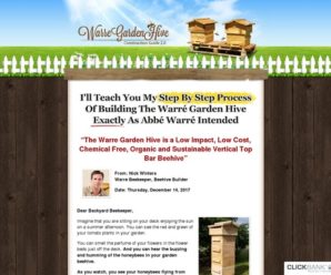 DIYBeehive.com | Build Your Own Warre Garden Backyard Top Bar Bee Hive