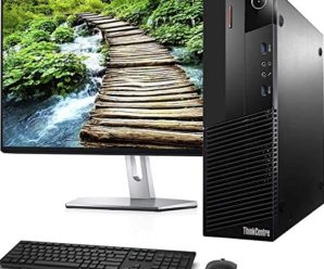 Lenovo M93P SFF Computer Desktop PC, Intel Core i7 3.4GHz, 16GB Ram, 512GB M.2 SSD, Wireless Keyboard & Mouse, WiFi | Bluetooth, New 23.8″ FHD LED Monitor, Microsoft Office 365, Win 10 Pro (Renewed)