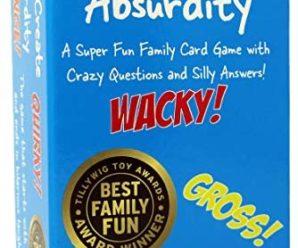 Kids Create Absurdity: Laugh Until You Cry! Fun Card Game for Kids Family Game Night Use for Birthday Halloween