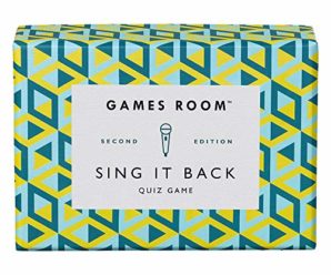 Ridley’s Sing It Back Quiz Second Edition Trivia Card Game – Trivia Games for Adults and Kids – 2+ Players – Includes 140 Unique Question Cards – Fun Quiz Cards That Make a Great Gift