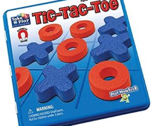 PlayMonster Take ‘N’ Play Anywhere – Tic-Tac-Toe Multi Color