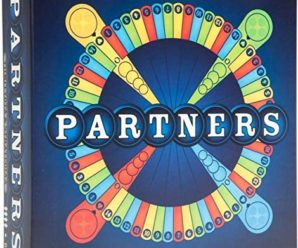 PARTNERS board game – A 4 player strategy board game played in teams of 2 | perfect for game night with family, friends, adults, teens, all ages