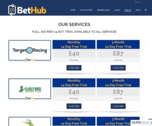 BetHub – Professional Sports Tipster Management