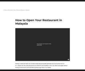 How To Open Your Restaurant In 8 Weeks