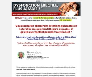 Dysfonction Erectile Plus Jamais. Ed Treatment French Version.