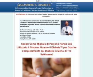 *GUARIRE IL DIABETE* – La Cura del Diabete