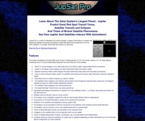 Jupsat Pro – Jupiter Observer’s Software Toolkit