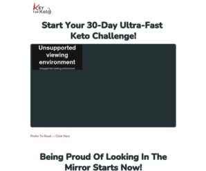 30-Day Ultra-Fast Keto Challenge Video