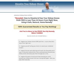 The Kidney Stone Remedy