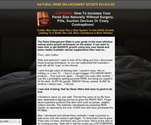 Natural Penis Enlargement | The PE Bible