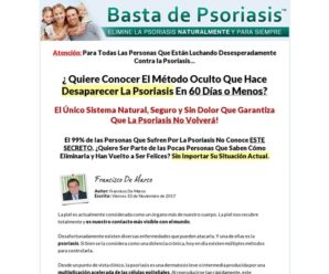 Basta De Psoriasis. Nuevo Nicho!