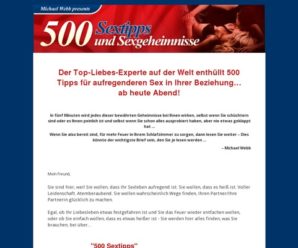 500 Sextipps und Sexgeheimnisse: Erhöhen Sie die Leidenschaft und Intimität