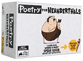 Poetry for Neanderthals by Exploding Kittens – Family Card Game – Card Game for Adults, Teens & Kids