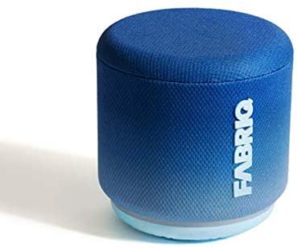 FABRIQ Portable Wi-Fi and Bluetooth Smart Speaker with Amazon Alexa (Blue Steel)