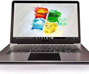 14.1″ Full HD Windows Laptop PC (Windows 10, 4GB RAM, Dual Band 5GHz WiFi (2X WiFi Speeds), T90B Pro Model, Lapbook, Intel Quad-Core, USB 3.0, Bluetooth, Laptop Compute (64GB)