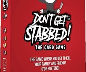 Don’t Get Stabbed!: The Party Game Where You Get to Kill Your Family and Friends (for Pretend). Exciting Adult Card Game for Horror Movie Fans!