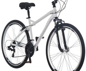 Schwinn Network Adult Hybrid Bike, 700c Wheels, 21-Speed Drivetrain, Linear Pull Brakes