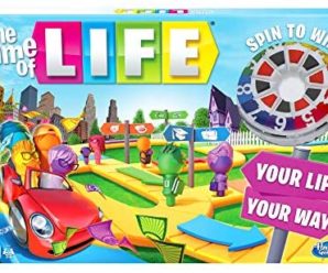 Hasbro Gaming The Game of Life Game, Family Board Game for 2-4 Players, Indoor Game for Kids Ages 8 and Up, Pegs Come in 6 Colors