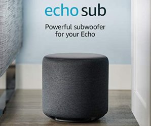 Echo Sub – Powerful subwoofer for your Echo – requires compatible Echo device