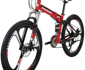 Mountain Bike TSM G4 Bicycle 21 Speed 26 Inches Wheels Dual Suspension Folding Bike