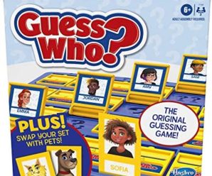 Hasbro Gaming Guess Who? Board Game with People and Pets, The Original Guessing Game for Kids Ages 6 and Up, Includes People Cards and Pets Cards