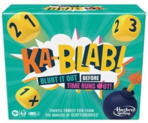 Ka-Blab! Game for Families, Teens and Kids Ages 10 and Up, Family-Friendly Party Game for 2-6 Players, from The Makers of Scattergories