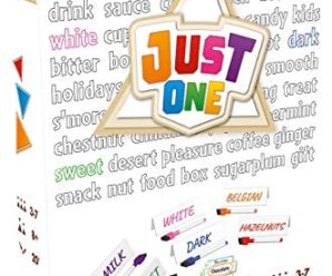 Just One Party Game (White Box) | Cooperative Board Game for Adults and Kids | Fun Games for Family Game Night | Ages 8 and up | 3-7 Players | Average Playtime 20 Minutes | Made by Repos Production