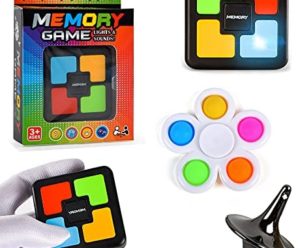 YALAOBAN Operation Game-Memory Games for Kids Ages 4-8,Flashing Cube Electronic Memory & Brain Game;Handheld Electronic Games