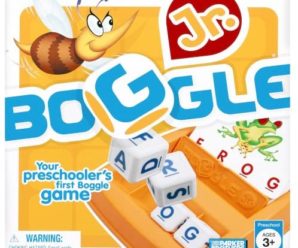 Boggle Junior, Preschool Game, First Boggle Game, Ages 3 and up (Amazon Exclusive)