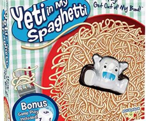 Yeti in My Spaghetti — Award-Winning, Silly Children’s Game — Hey, Get Out of My Bowl! — Ages 4+ — 2+ Players