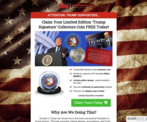 Claim Your FREE Trump Signature Collectors Coin