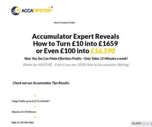 New! Accatipster – This Year’s Hottest Accumulator Offer!