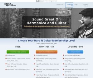 Harpnguitar.com – Harmonica And Guitar Lessons