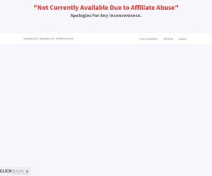 Unauthorized Affiliate – error page