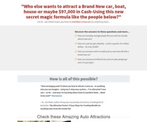 Attract A New Car – CB – Dr. Joe Vitale – Mr. Fire