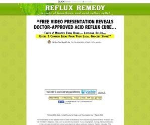 Acid Reflux Cure, Acid Reflux Treatment, Cure Acid Reflux, Cure Heartburn, and GERD Treatment